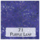 71 Purple Leaf