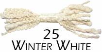 25 Winter White Popcorn