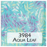 3984 Aqua Leaf