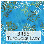 3456 Turquoise Lady